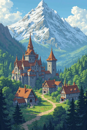 200 Fantasy Backgrounds Pack – Epic Medieval & RPG Environments screenshot