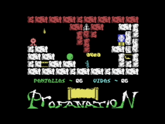 Abu Simbel Profanation Commodore 64 Image