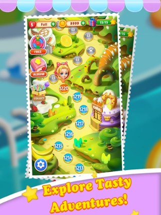 Cake Jam Drop - New Match Game Image