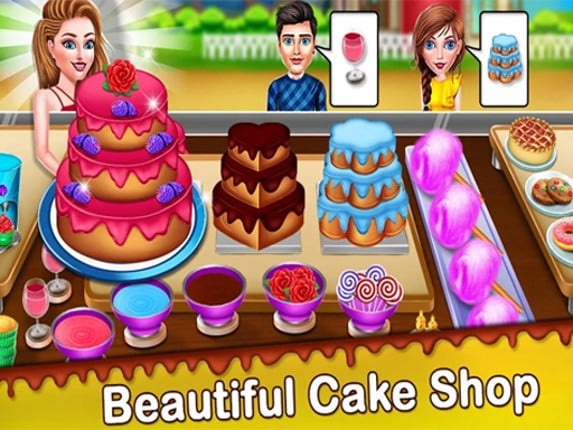 Cake Shop Pastries & Waffles Game Cover