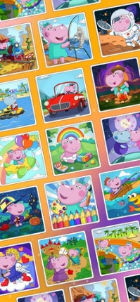 Color by Number with Hippo screenshot