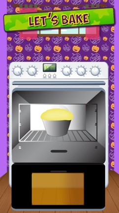 Cupcake Maker Halloween TOP Cooking game for kids screenshot