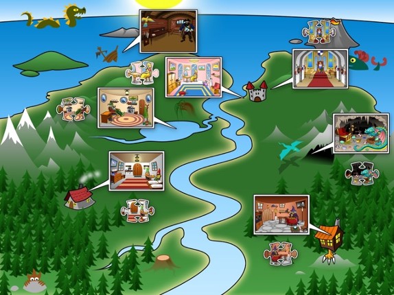 Fantasy tidy up - fairy tale cleaning game screenshot