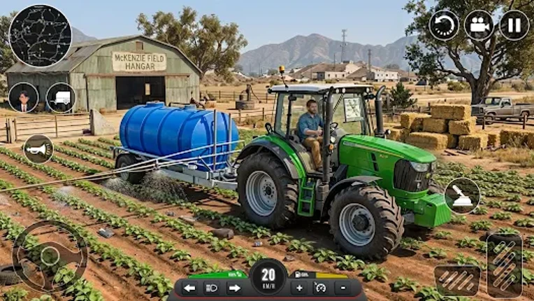 Real Tractor Farming Sim Games Image