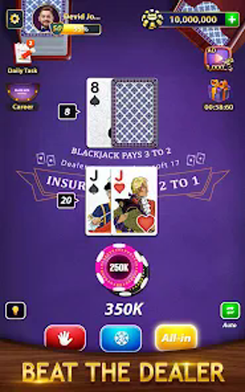 BlackJack by Murka: 21 Classic screenshot