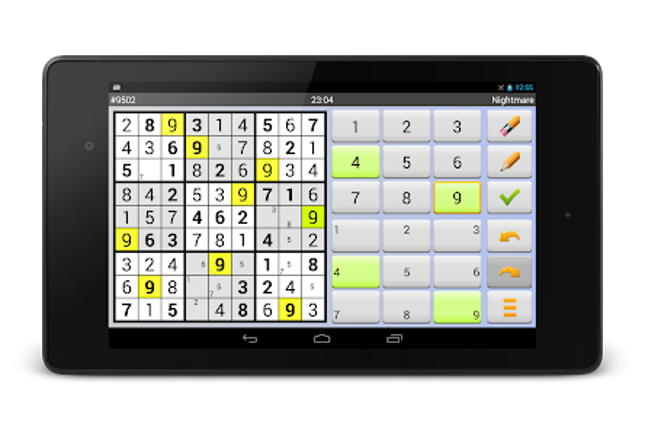 Sudoku 10'000 Pro screenshot