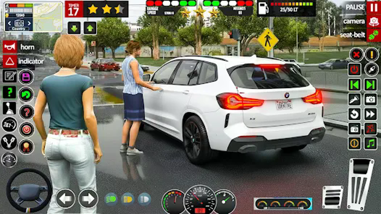 School Car Driving Car Game 3D screenshot