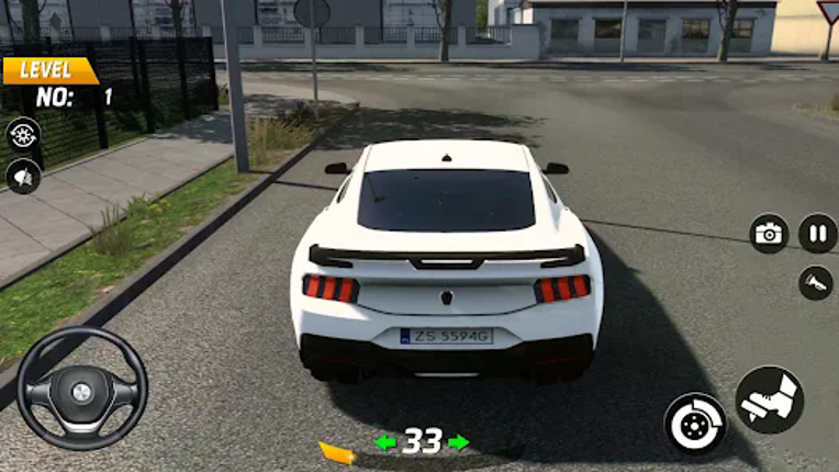School Car Driving Car Game 3D screenshot