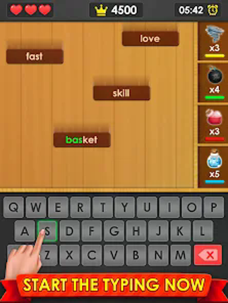 Typing Master Word Typing Game screenshot