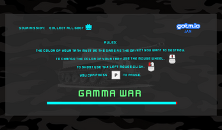 GammaWar screenshot