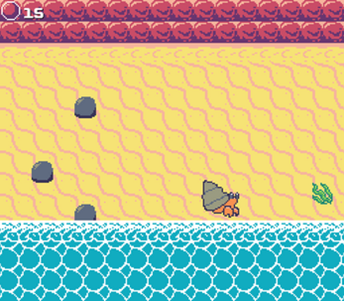 Happy Hermit Crab Turbo Adventure screenshot