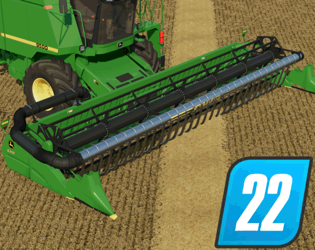 Games like John Deere 600F Header series