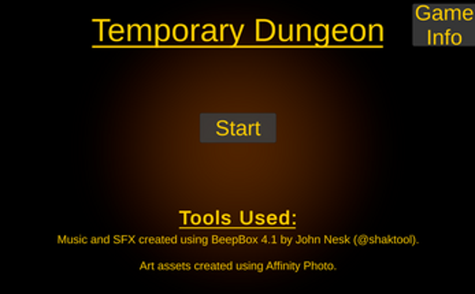 Temporary Dungeon screenshot
