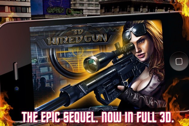 Hired Gun 3D screenshot