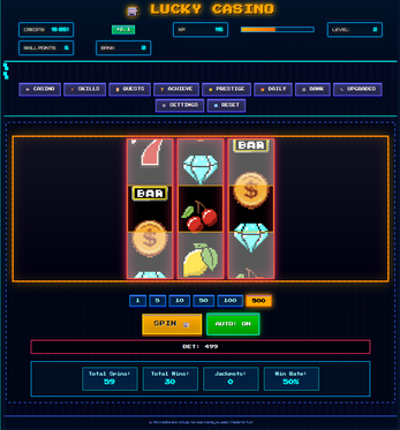 Lucky Casino RPG screenshot