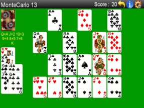 Monte Carlo Solitaire -- Lite Image