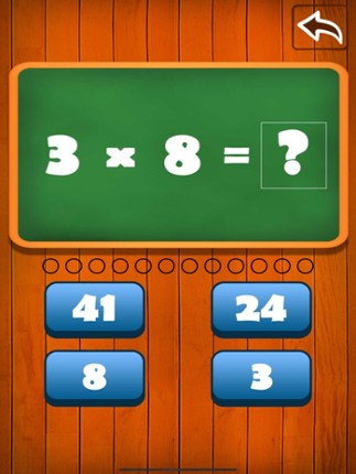 Multiplication table math game Image