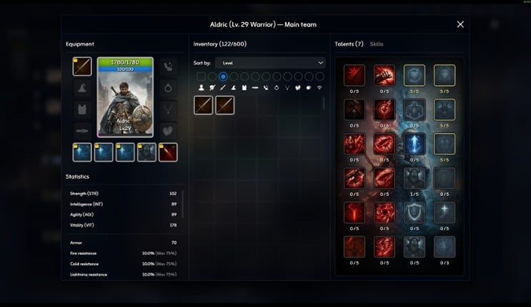 Nocturnal Quest: An Idle RPG Adventure screenshot