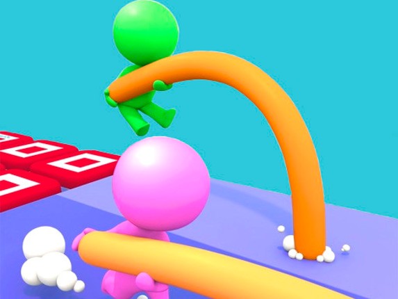 Pole vault 3d Image