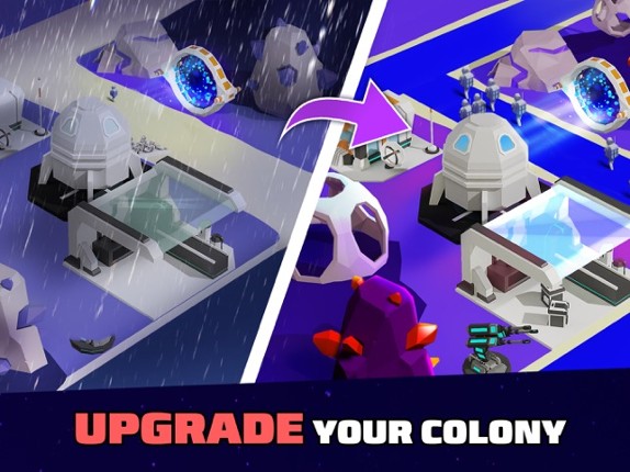Space Colony: Idle Tap Miner screenshot