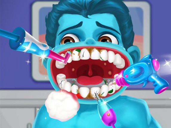 Superhero Dentist 1 Game Cover