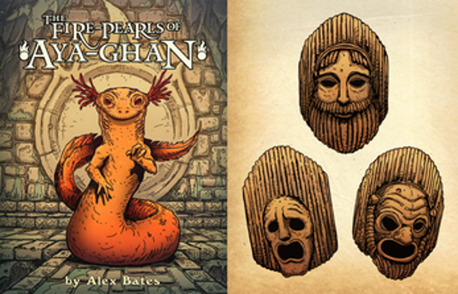 The Fire-Pearls of Aya-Ghan Image