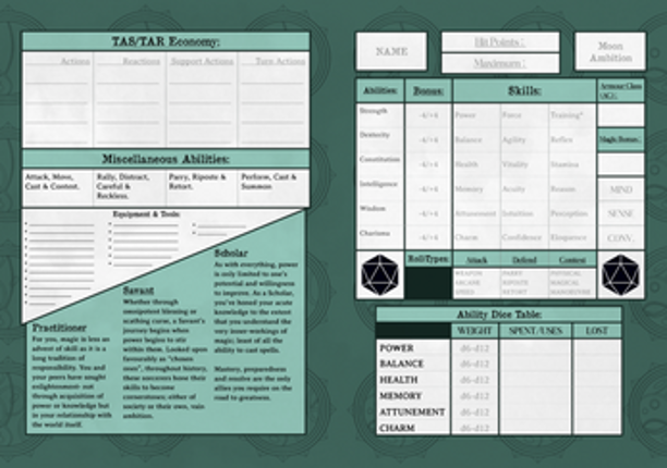 Vagrant SRD 1.4 (CC License + Character Sheets) Image