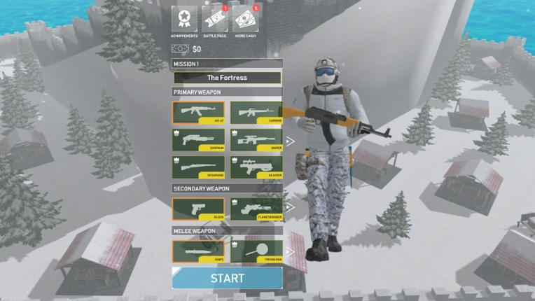 Winter Mercenary screenshot