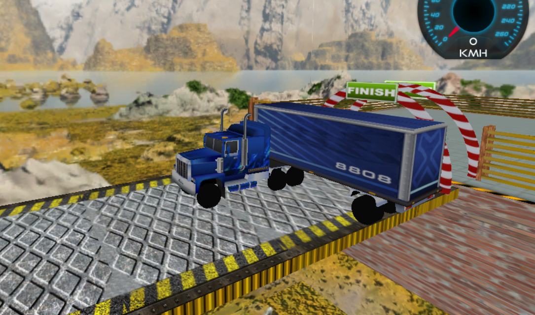 Games like 18 Wheeler Impossible Stunt