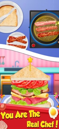 Breakfast Sandwich Food Maker screenshot
