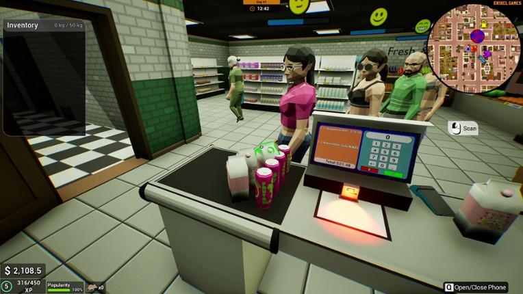 Courier Simulator screenshot