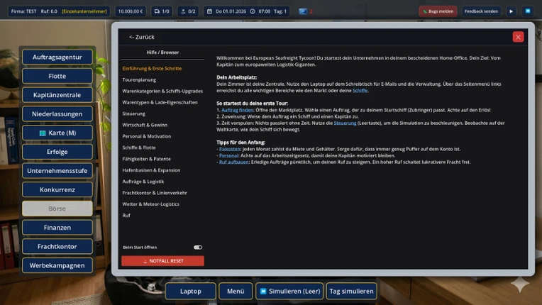 European Seafreight Tycoon Image