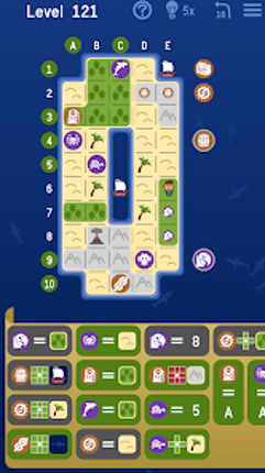 Einstein Riddle Island Puzzle screenshot