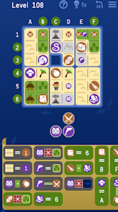 Einstein Riddle Island Puzzle screenshot
