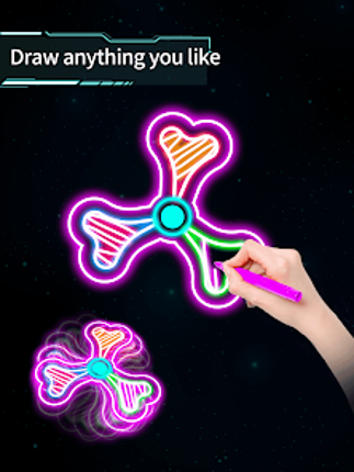 Draw Finger Spinner Image
