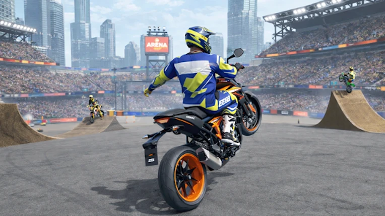 Moto Bike Wheelie Rider Stunt screenshot