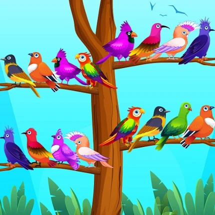 Color Bird Sort Puzzle Games Image
