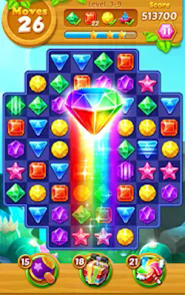 Jewels Track - Match 3 Puzzle Image