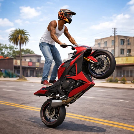 Moto Rider: Extreme Traffic Image