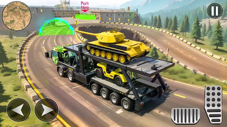 Army Cargo Truck Driving Games screenshot