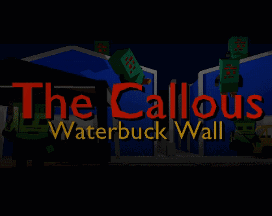 The Callous Waterbuck Wall️ Image