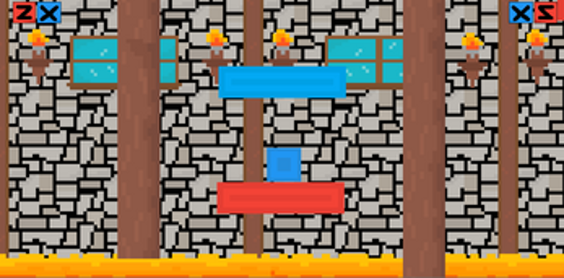 The color switching cube screenshot