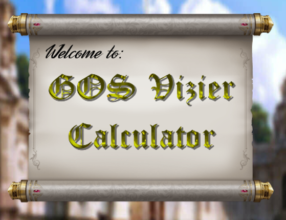 GoS Vizier Calculator Image