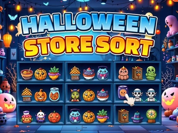 Halloween Store Sort Game Cover