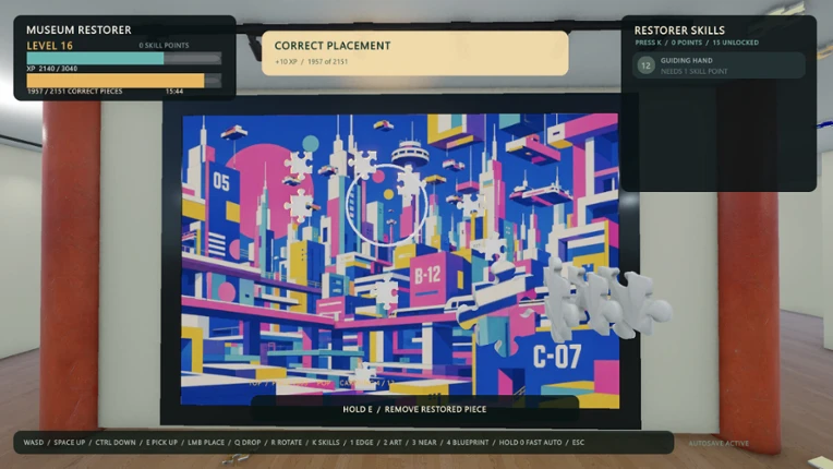 JIGSEUM: Assemble Jigsaws with Magic Image