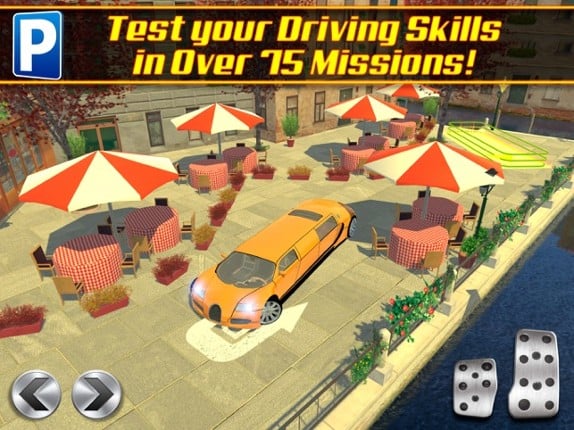 Limo Driving School a Valet Driver License Test Parking Simulator screenshot