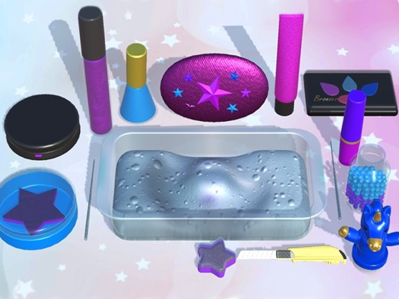Makeup Slime Game! Relaxation screenshot