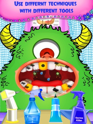 Monster Dentist Doctor - Free Fun Dental Hospital Games Image