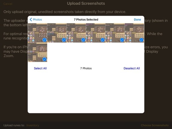 Rune Exporter for Summoners War screenshot