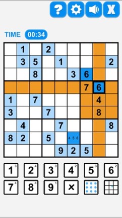 Sudoku Puzzle. Image